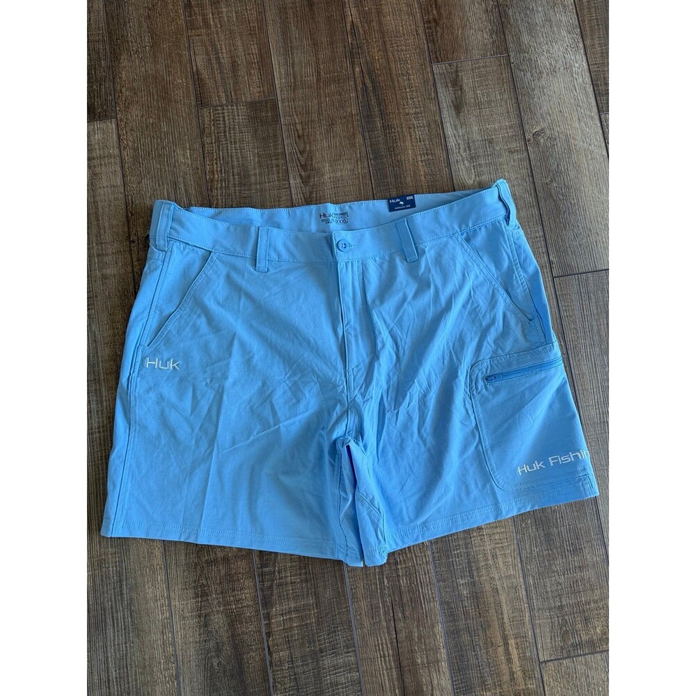 Men’s Huk Next Level 7” Shorts Sz. XXXL NWT Blue
